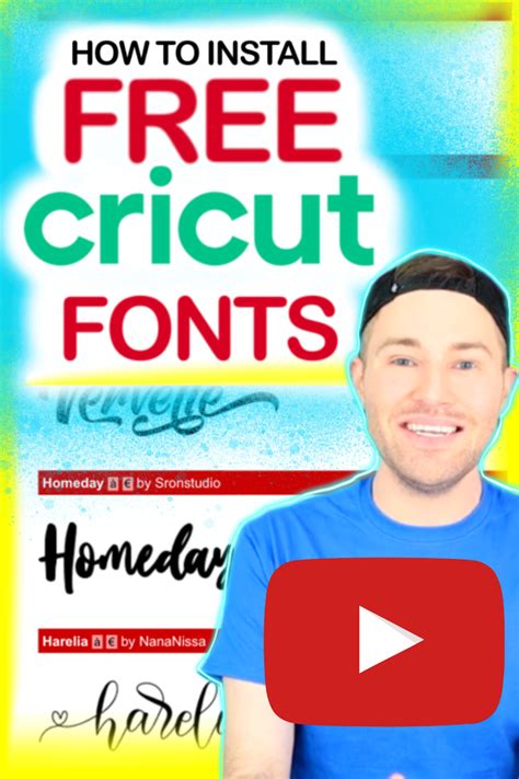 How To Get Install Free Cricut Fonts From Dafont Artofit