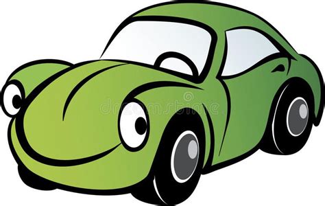 Illustration About Happy Green Car Smiling To Us Illustration Of Smile