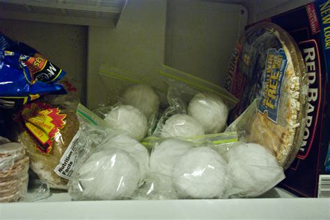Saving Snowballs For The Summer Spudart