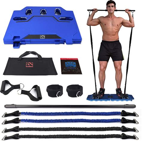 Fitindex Portable Home Gym Resistance Trainer Set Exercise Band