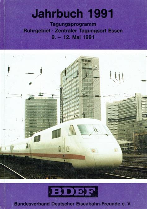 Jahrbuch 1991 Tagungsprogramm 34 Bundesverbandstag Ruhrgebiet
