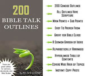 200 Bible Talk Outlines Sermon Seedbed Sermons And