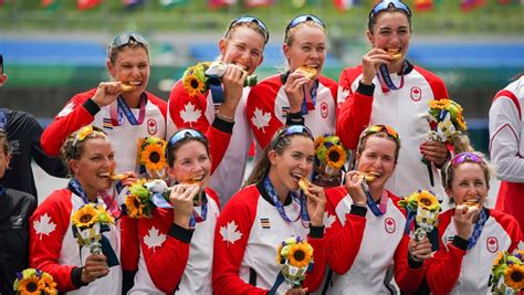 Belief In The Crew Has Canadian Womens Eight Celebrating Tokyo 2020
