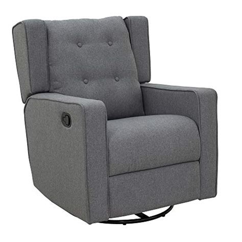 Buy fabric swivel chairs and get the best deals at the lowest prices on ebay! HOMCOM Polyester Linen Fabric Swivel Gliding Recliner ...