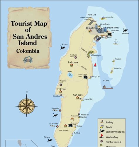 Digital Maps Advanced Cartography Final Project Map Of San Andres Island