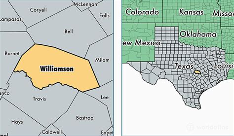 Williamson County Texas Map Secretmuseum