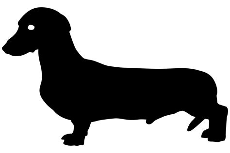 Dachshund Dog Silhouette Graphic By Idrawsilhouettes · Creative Fabrica