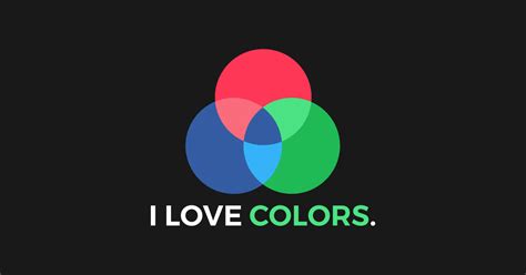 Rgb Colors Graphic Designer Color Scheme Sticker Teepublic Uk
