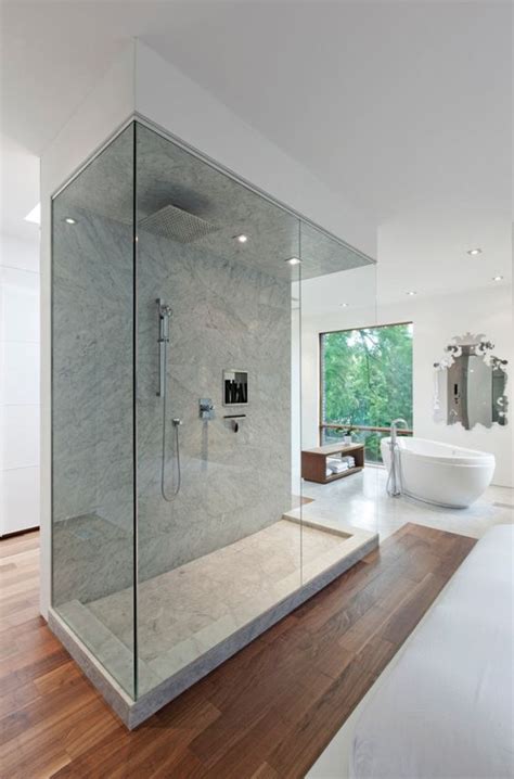 Modern Bathrooms With Glass Showers
