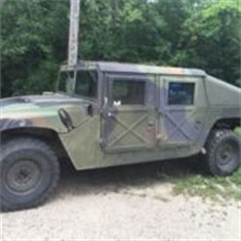 HUMMER H1 HUMVEE Armored Slant Back With Gun Turret For Sale