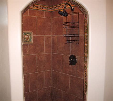 Liz Talavera Tile As A Border In A Bathroom Mexican Home Decor Gallery Mission Accesories