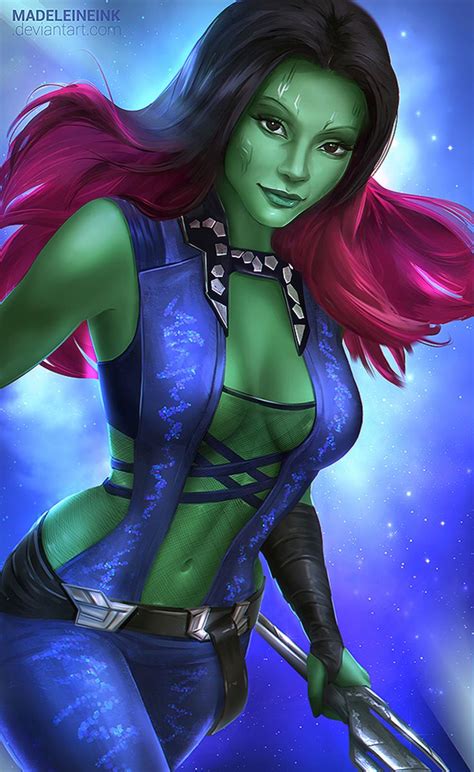 Gamora Guardians Of The Galaxy By Madeleineink On Deviantart Gamora Naughty Disney