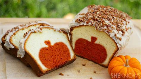 This Clever Pumpkin Pound Cake Recipe Is Almost Too Cute To Eat Sheknows