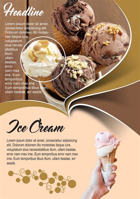 How To Create A Ice Cream Poster Flyer Using Adobe Illustrator