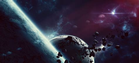 Artwork Planet Space Universe Stars Wallpapers Hd Desktop And