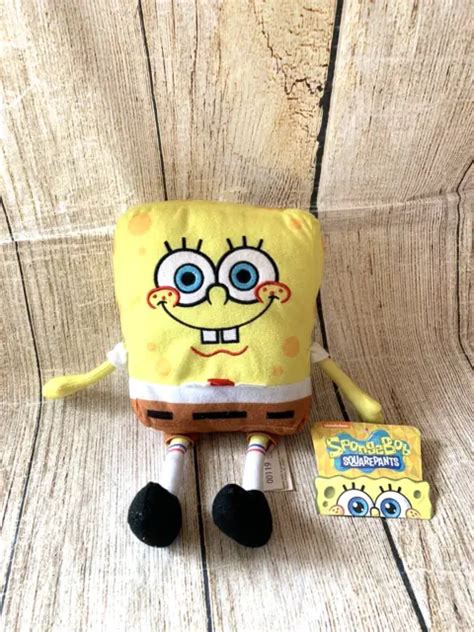 Nickelodeon Spongebob Squarepants 10 Inch Plush Stuffed Figure Nwt Good