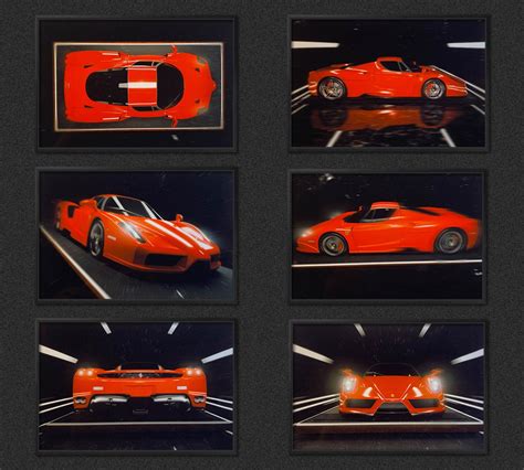 Ferrari Enzo Poster Ferrari Enzo Print Enzo Art Ferrari Etsy