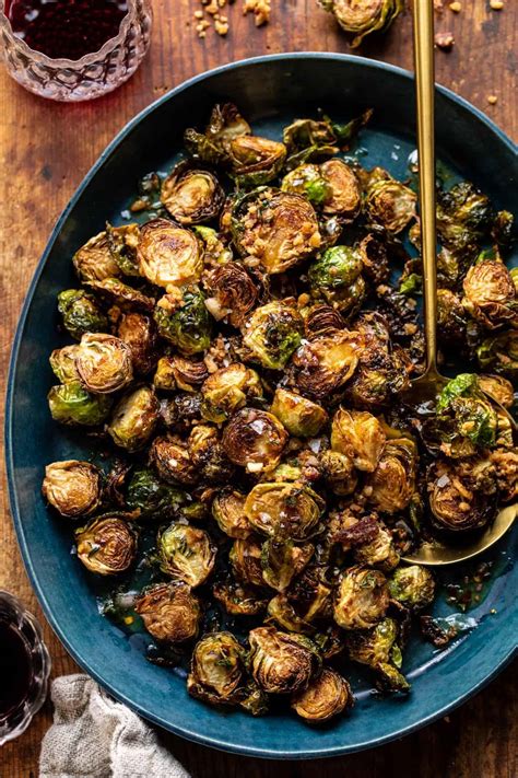My 11 year old isn't a fan of lemon. Fried-Brussels-Sprouts-with-Cider-Vinaigrette-and-Bacon ...