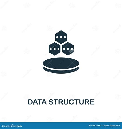 Data Structure Icon Premium Style Design From Web Hosting Icon