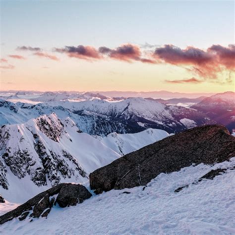 Sunset Over Coastal British Columbia 5k Ipad Pro Wallpapers Free Download