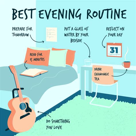 The Best Evening Routine Evening Routine Routine Workout Plan