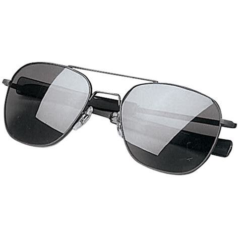 black military gi style 58mm pilots aviator sunglasses with case smoke lenses galaxy army navy