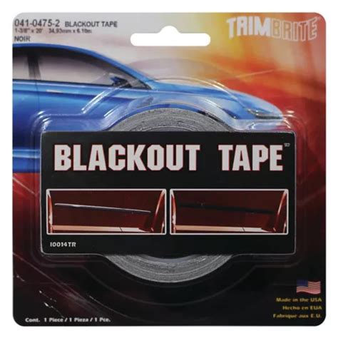 Trimbrite Blackout Tape 1 38 In X 20 Ft Canadian Tire