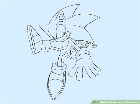4 Ways To Draw Sonic Characters Wikihow