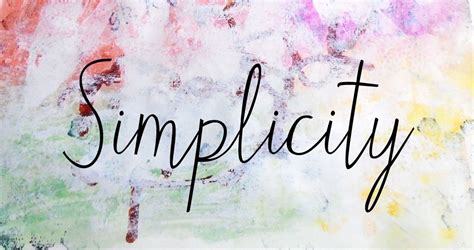 Simplicity Getting Back To The Essentials Grow Joy Self Care For