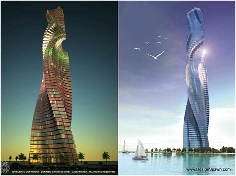 Future Dubai Dynamic Tower Towers And Skyscrapers Architecture