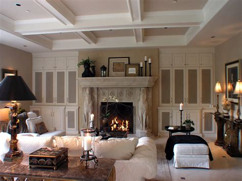 Both coffered ceilings and tray ceilings enhance the visual appeal of the room they are in. Coffered ceiling treat in Oswego Shore great room built by ...