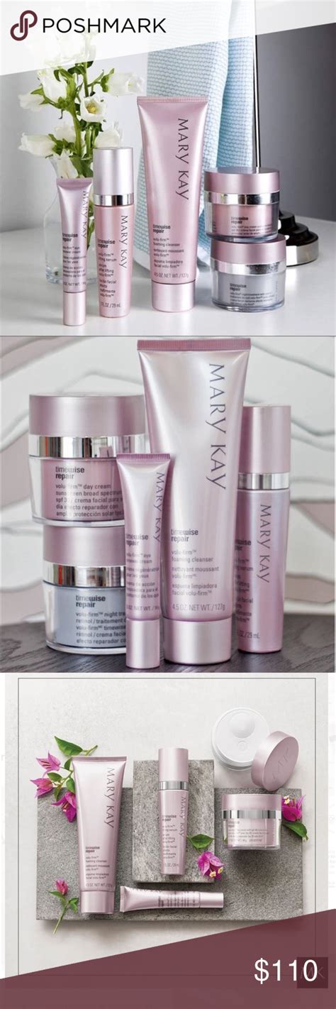 .timewise line, perhaps you've considered starting with the timewise miracle set, which includes a cleanser, day cream, night cream, and eye cream. Mary Kay Timewise repair volufirm set NWT NIB 😍 NWT | Mary ...