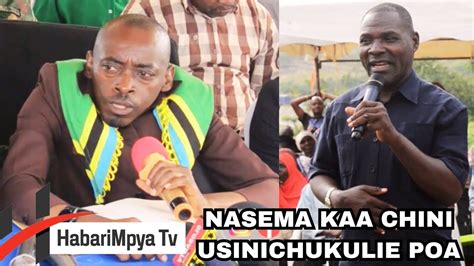 Askofu Aingia Kweye Za Dc Magoti Usinichukulie Poa Nasema Kaa