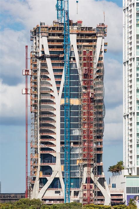Construction Update Zaha Hadids One Thousand Museum In Miami Passes