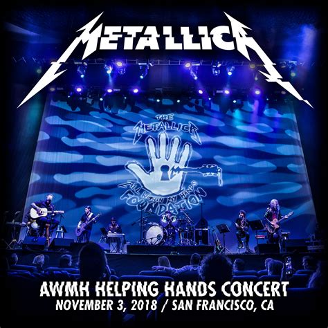 Live Metallica Sf Masonic San Francisco Ca November 3 2018 Cd
