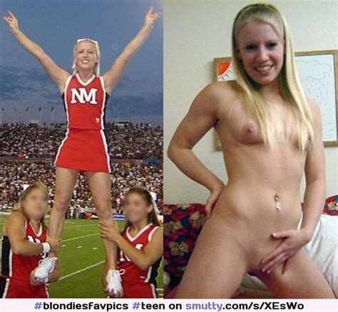 Cheerleader Dressed Undressed Naked
