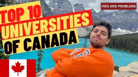top 10 universities in canada 2023 fees problems scholarships youtube
