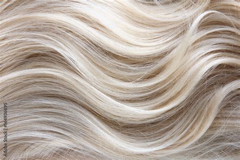Female Blonde Curly Hair Texture Stock Photo Adobe Stock