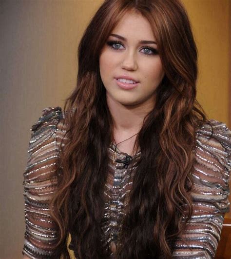 Miley Cyrus Miley Cyrus Brown Hair Miley Cyrus Hair Miley Cyrus