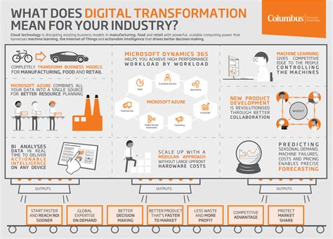 Digital Transformation Infographic Digital Transformation Digital