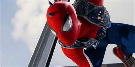 Marvels Spider Man Player Spots Amazing Punk Costume Detail