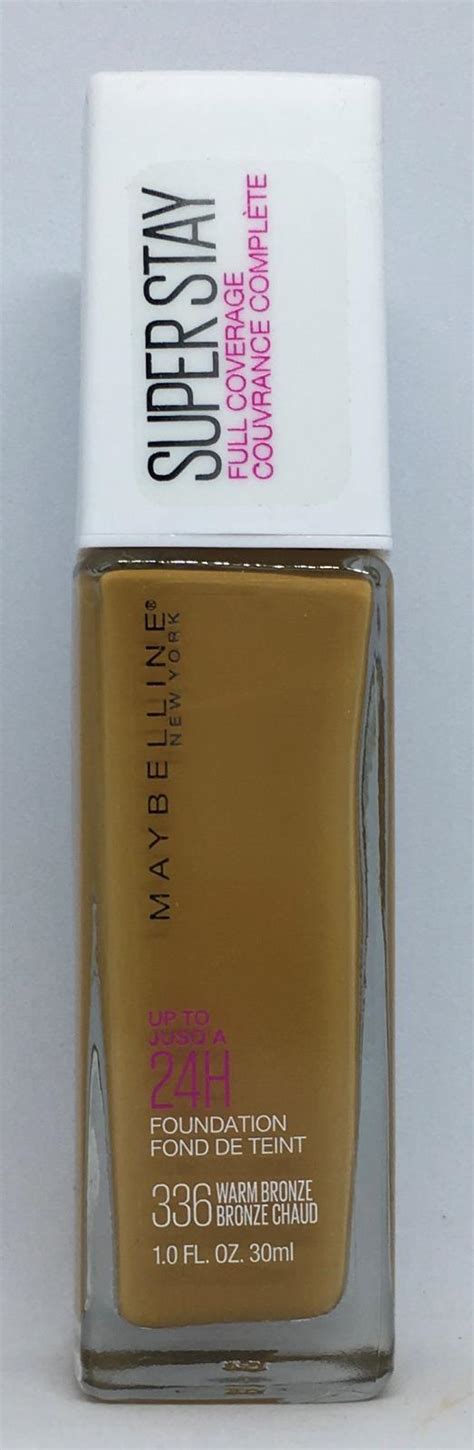 Maybelline Superstay Hour Full Coverage Foundation Warm Bronze