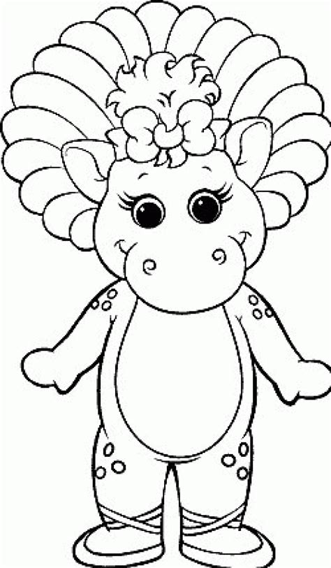 Barney And Friends 41067 Cartoons Free Printable Coloring Pages