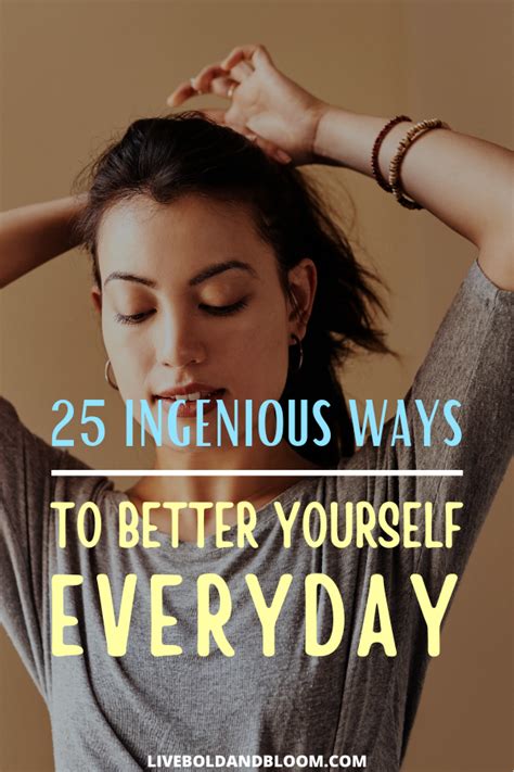 How To Better Yourself 25 Easy Ways To Improve Yourself Every Day