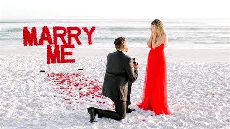 Best Proposal Ever Beach Marry Me Flower Wall Sign Emotional