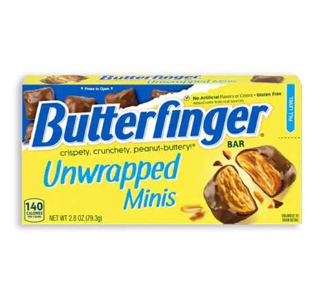 Butterfingers Unwrapped Minis Box