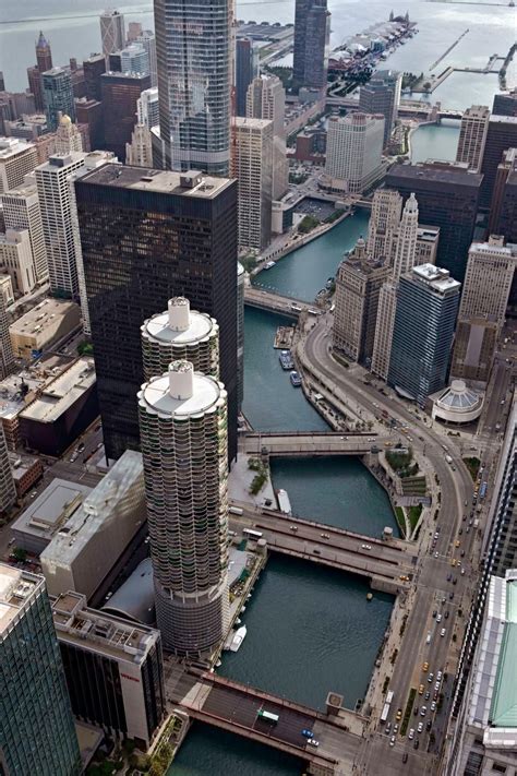 The Chicago River Runs 156 Miles Through The Greater Chicago Area
