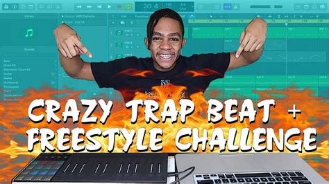Making A Beat From Scratch Freestyle Challenge Youtube
