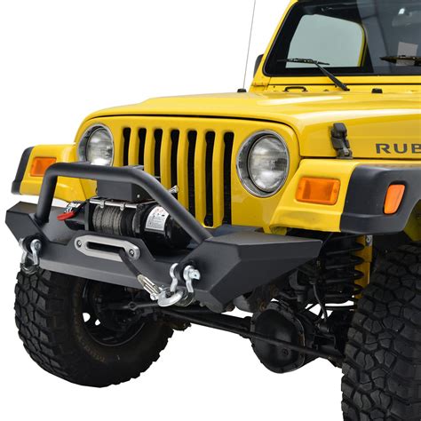 The Paramount Automotive Heavy Duty Rock Crawler Front Bumper For Jeep