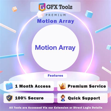Motion Array Access Gfxtoolz